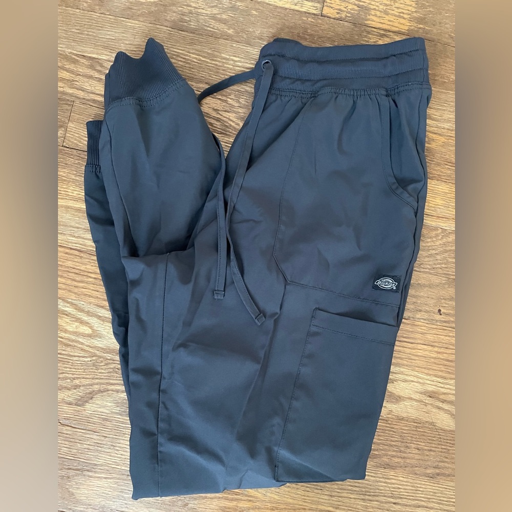 Gray scrubs